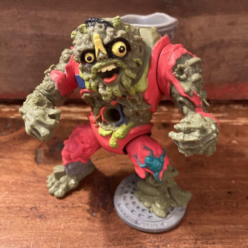 Vintage Teenage Mutant Ninja Turtles Muck Man 1990 TMNT Action Figure Playmates